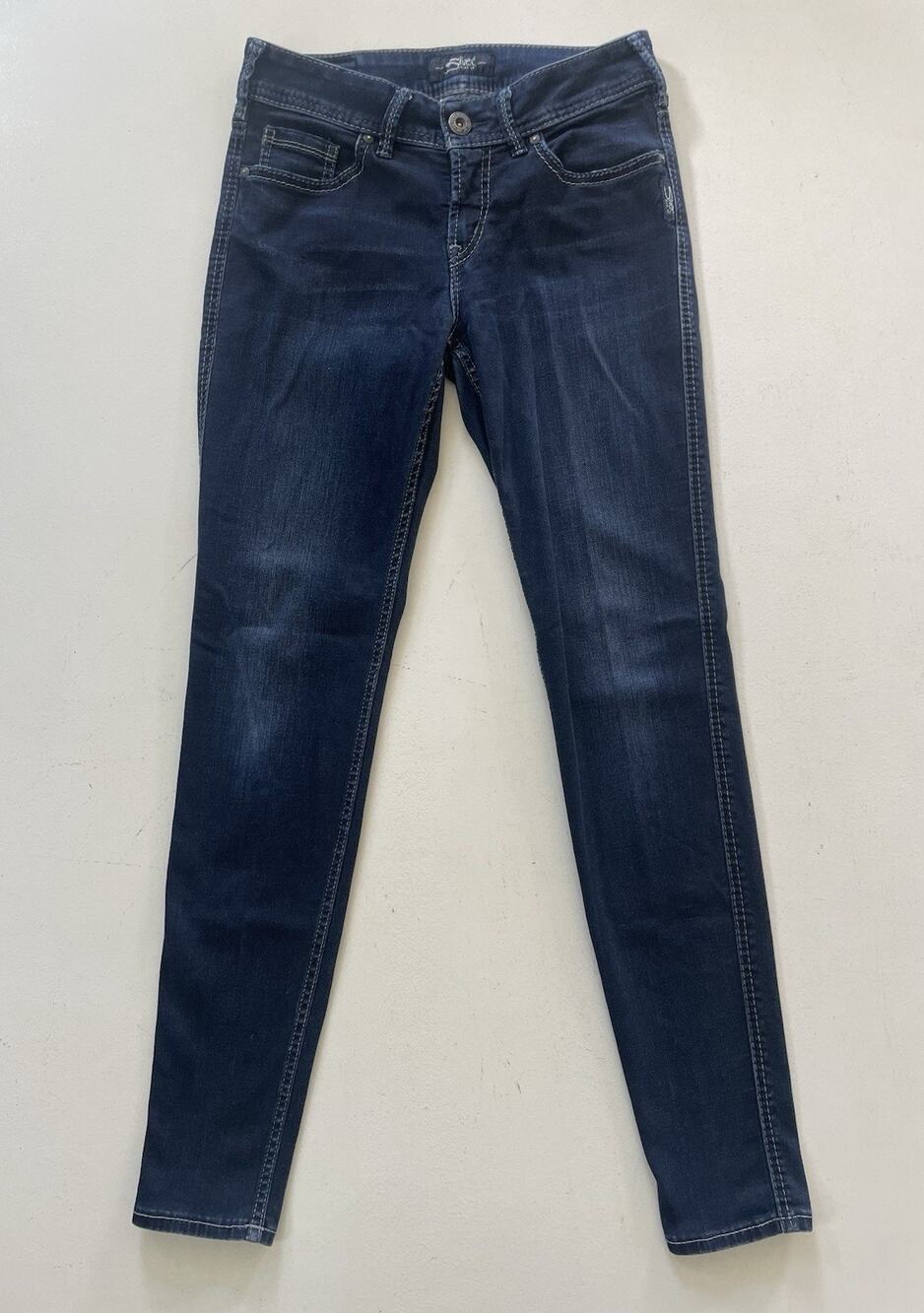 Silver Jeans Suki Super Skinny Women's Size 28 - W28/L31 Dark Wash Blue Jeans